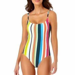 Anne Cole Classic Lingerie Maillot One Piece Swimsuit